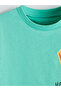 Original Oval Collar Printed Boys' T-Shirt 3-Pack - 7