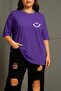 Plus Size Smile Printed Unisex T-Shirt