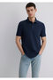 Navy Blue Polo T-Shirt Slim Fit / Slim Fit 0612534-82183