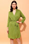 Chic Basic Robe in Green - Viscose