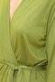 Chic Basic Robe in Green - Viscose - 4