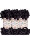 Puffy 3 Pack Hand Knitting Yarn - No Needles - 100g X 3 Pieces - Color No: 1060 - Black