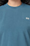 Comfort Fit Active Crop Top in Deep Sea Blue - 5