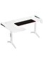 WARRIOR L Shaped Gaming Desk 160cm, Ergonomic Design, RGB lights, Adjustable Height - 5