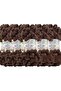 Puffy 5 Pack Hand Knitting Yarn - No Needles - 100g X 5 Pieces - Color No: 493 - Brown