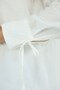 Lupinn Fashion Women's White Button down Long Sleeve Casual Fit Shirt - 4
