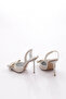 4548 Women's Ribbon Heeled Shoes - 3