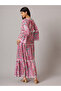 Hand Embroidered Chikankari A-Line Gathering Pattern Mulmul Cotton Jalabiya-AL3673 - 3