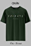Fridays Printed Parody Oversize Unisex T-Shirt (Loose Fit)