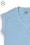 Girl's Blue Sweater Camisole V-Neck Sleeveless Knitwear - 4