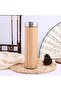 Premium Bamboo Flask Thermos with Strainer for Tea Infusion Hot & Cold - 3