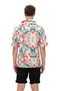 Floral Hawaiian Coast Shirt Oil Water Repellent Stain Resistant Apaç Collar Men's Shirt Beach Shirt - 5