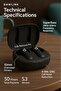 Daw-link True Wireless earbuds | LP-Pro Bluetooth In-Ear Headphone | Surround Stereo Sound with 13mm - 6