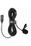 ميكروفون BY-M3 Lavalier USB Type-C، أحادي، أسود - 6