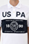 Men's Regular Fit Polo Collar White T-Shirt 50299822-Vr013 - 6