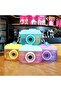 Camera Shape Plastic Water Bottle – Leak-Proof Sports Travel Cup with Straw & Adjustable St - 6