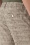 Men's Carrot Fit Dark Khaki Canvas Trousers 50300438-Vr111 - 6