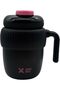 Super Cute Pink Coffee Water Cup for Office or Home Vacuum Insulated Stainless Steel with Han