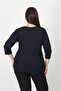 Evening Dress Glitter Fukuro Turvakar Sleeve Blouse - 4