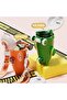 Kids Drinking Bottle - Plane Shape, 500ml, Cute Reusable Kids Water Bottle with Straw, Leak-R - 5
