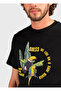 Contrast Patterned T-Shirt F4Gi08I3Z11 - 2