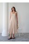 Women's Serena Cotton Modal Fabric Maxi Summer Dress with Piece Pockets - 5