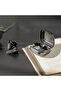 Orvon In-Ear Wireless Earbuds Bluetooth 5.4 - ANC+ENC, Leather Textured LED Display Case, 25H - 5