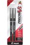 Precise V5 Stick Liquid Ink Rolling Ball Stick Pens, Extra Fine Point (0.5mm) Black Ink, 2-Pac