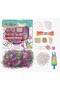 Rainbow Loom Braid & Bead Set – 2000 Rubber Bands, 390 Beads, Auto Loom, Bracelet Making Kit