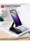 Portal AE Plastic Table Mount Desktop Mobile Phone Stand, Mobile Holder Adjustable Black (1 Piece)