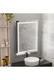 Rectangular LED Mirror, 80x60cm, Verite MotionGlow Marcello, Defog System