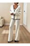 Women's Detailed Cotton Knitwear Set - 6