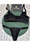 Pointy Love Transparent Soft Tulle Shiny Polka Dot Underwire Stylish Bra Set - 7