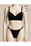Pointy Love Transparent Soft Tulle Shiny Polka Dot Underwire Stylish Bra Set