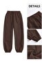 Women's Rubber Leg Sweatpants - Jogger Sweatpants