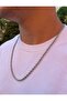 Stainless Steel Auger Chain Necklace