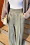 Khaki Trousers with Grass Detail - 3