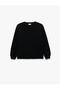 Long Sleeve Crew Neck Basic Sweatshirt