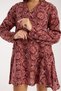 Short Ruffle Mini Dress - 8
