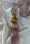 Fon Curtain Binding Gold Kuka Powder Ceiling Luxury Cornice Braçol Single Piece Curtain Holder - 3