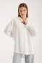 Striped Oversized Loose Shirt - 4