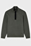Stretch Cotton Regular Fit Half Zipper Stand Collar Sweat Men's Sweat Xm001295 Af1081 - 5
