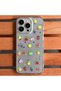 حافظة هاتف من السيليكون الشفاف متوافقة مع هاتف iPhone 15 Pro Max ثلاثية الأبعاد