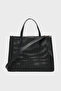 Brigitta Logo Woven Bag with Removable Strap Hwwz7206230 Bag Hwwz72 06230 Bla - 3