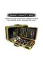 Black & Gold Large Aluminum Barber Tool Box Case - 3