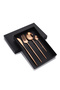 4-Piece Stainless Steel Cutlery Set Rose Gold - 2