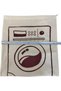 6 Pieces Width 45 cm Height 50 cm Raw Cloth Dirty Laundry Bag as in the Picture - 2