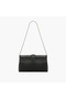 Embellished Shoulder Bag with Button Closure - 3