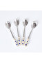 European Stainless Steel Coffee Spoon Tea Spoon With Ceramic Handle