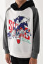 Modern Sonic White Printed Boys Tracksuit Set - 4